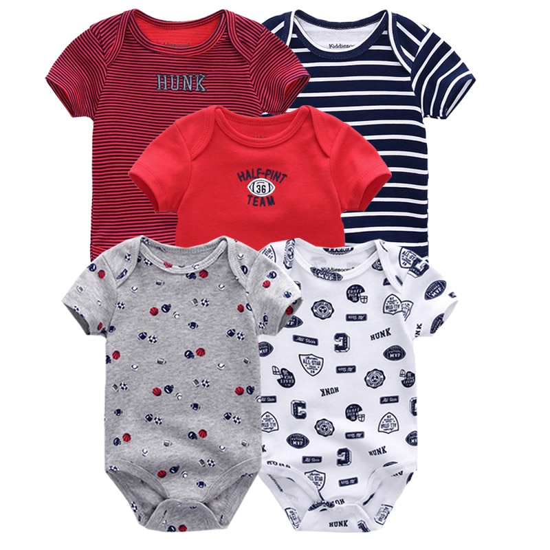 Baby Jumpsuit Daily Onesies Set (Set of 5)